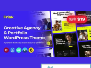 Frisk v1.0 – Creative Agency & Portfolio WordPress Theme