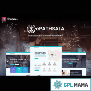 ePathsala - Online Education Elementor Template Kit