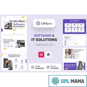 UXApex - IT Solutions & Services Company Elementor Template Kit