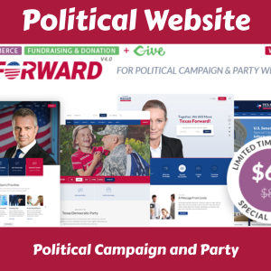 Inforward Political Campaign WordPress Theme – GPL and Budget-Friendly