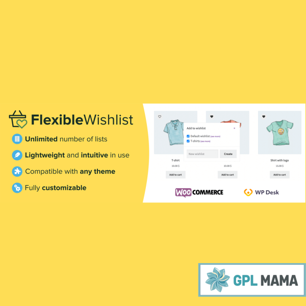 Add Wishlist and Analytics Features with Flexible Wishlist PRO – GPL Licensed v1.1.14