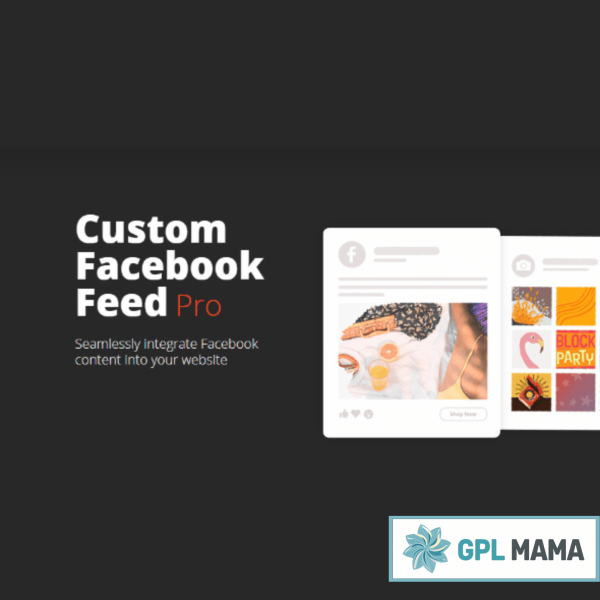 Embed Facebook Feeds Easily with Custom Facebook Feed Pro – GPL Version v4.6.6