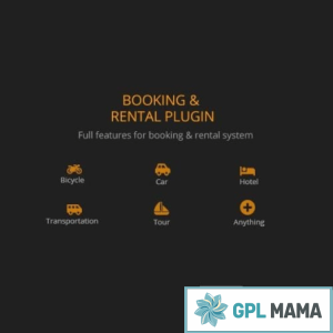 BRW  v1.7.9 – Booking Rental Plugin WooCommerce